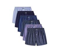 Lower East Men's Boxershorts Boxer Shorts, Multi-Coloured, One Size (Pack of 6)