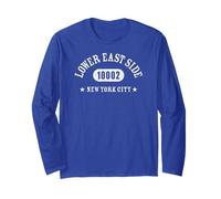 Lower East Side New York City 10002 Athletic with Details Long Sleeve T-Shirt