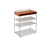 Lower East Stool White/Cognac