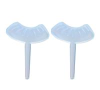 Lower Eyelash Stamp, Lash Extensions Eyelash Applicator Tool, Portable Eye Makeup Applicators, Natural Looking Left Right Lash Stamps for Makeup Beginners