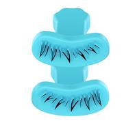 Lower Eyelash Stamp - Portable Bottom Eyelash Stamp - Silicone Material Portable Eyelash Makeup Device for Business Trip, Beauty Salon, Home, Travel