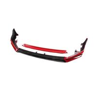Lower Flare Splitter Guard Bracket Protector For Civic 11th Gen 2022 2023 2024 Car Front Bumper Spoiler Lip Accessories(RED)