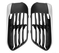 Lower Front Air Intake Grill, for BMW X1 F48, 2016-2019, Black Plastic Bumper Bottom Vent Cover Mesh Insert Fascia Replacement Trim