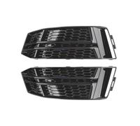 Lower Grilles Grill Compatible With A4 B9 2016 2017 2018 Car Honeycomb Front Bumper Fog Light Grille Lower Grill Bezel Cover Modification Repair Parts