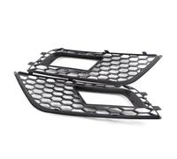 Lower Grilles Grill Compatible With A4 For Quattro B9 2013 2014 2015 Glossy Car Front Grill Mesh Grille Fog Light Cover Honeycomb Accessories Repair