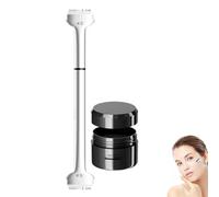 Lower Lash Stamp Set,2 in 1 Liquid Eyeliner & Lower Lash Stamp,Waterproof Bottom Lashes Stamp, Reusable Eyelash Stamp Makeup Tool, Quick Eyelash Tool for Girls (Black)