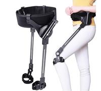Lower Limb Assistance Walking Aid, Bionic Exoskeleton Legs, Hiking and Climbing Stairs Assist, 3 Level Adjustable Strength, for Adults Elderly, Mobility Walking Aid (Legs, L)