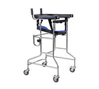 Lower Limb Training and Rehabilitation Walking Standing Frame, Mobility Aid Stroke Rehabilitation Equipment Standing Frame Walker Elderly