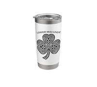 Lower MACUNGIE St Patrick's Day Ireland Shamrock Irish St Pat Stainless Steel Insulated Tumbler