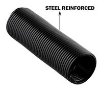 Lower Nozzle Repair Hose 1-1/2" for Vax Blade 24V/32V Cordless Vacuum Cleaner, Compatible with VX80 Blade 2, VX82 2, VX63 FT3V1B1, TBT3V1 Series, Install Replacement Duct Tube, Steel Cage Design