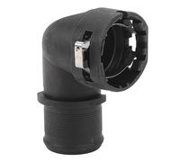 Lower Radiator Hose Connector Durable ABS Engine Coolant Hose Fitting Replacement for Loniq Sonata Tucson Forte Optima Soul 254851J000 OEM
