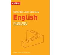 Lower Secondary English Progress Book Student’s Book: Stage 8 (Collins Cambridge Lower Secondary English)