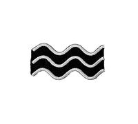 Lower Than Atlantis Wave Band Logo Patch One Size