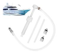 Lower Unit Gear Oil Pump - Slippery Pete | Transmission Fluid Transfer Extractor Kit | Differential Lube Liquid Suction Filling Siphon Manual Hand Tool | Marine Fluid Pump Bottle Gear Lube Pump
