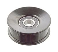 Lower V-Ribbed Belt Deflection Guide Pulley FEBI Fits LAND ROVER PQR500230