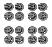 Lower Wheels Dishwasher Wheel Roller Accessories, Compatible For Bosch, Compatible For Siemens, Dishwasher Lower Wheel 611475 00611475 Tool Parts(16 pcs)