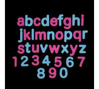 Lowercase Alphabet Letters & Numbers Metal Cutting Dies Set, 1.5cm to 2cm Die Font Size, Card Making, Scrapbooking, Paper Crafts, D7