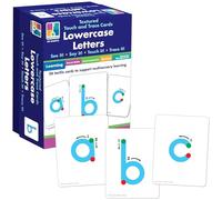 Lowercase Letters Textured Touch and Trace Cards