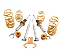 Lowering Coilovers 4pcs Set Adjustable Suspension Compatible With A6 4B C5 3B 3BG
