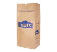 LOWES Lowe's 30 Gallon Heavy Duty Brown Paper Lawn and Refuse Bags for Home and Garden (10 Count), Large (LL)
