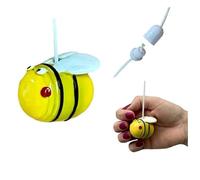 Lowgy Cute Bumble Bee Light Pull with Cord & Connector for Easy Fitting - Choice of Cords & Connectors
