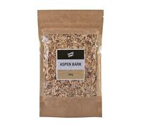 Lowhill Valley Aspen Bark Herbal Tea - Cut and Dried Populus Tremula Dried Bark - Rich in Antioxidants - 100% Natural Pure Herb - May Support Pain Relief - 100g