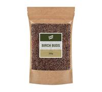 Lowhill Valley Birch Buds - Whole Buds 100% Pure Betula Pendula for Herbal Tea, Non-GMO, Natural, Hand-Packed - Embrace the Power of Nature - 200g