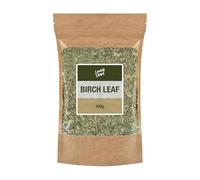 Lowhill Valley Birch Leaf - Cut Leaves 100% Pure Betula Pendula for Herbal Tea, Non-GMO, Natural, Hand-Packed - Embrace the Power of Nature - 100g