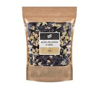 Lowhill Valley Black Hollyhock Flower - 100% Pure Alcea Rosea Nigra for Herbal Infusion - Non-GMO, Natural, Hand-Packed - Embrace the Power of Nature - 150g