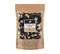Lowhill Valley Black Hollyhock Flower - 100% Pure Alcea Rosea Nigra for Herbal Infusion - Non-GMO, Natural, Hand-Packed - Embrace the Power of Nature - 50g