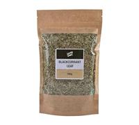 Lowhill Valley Blackcurrant Leaf Herbal Tea - Cut and Dried Ribes Nigrum Leaves for Immune Support, Digestion Aid, and Overall Wellness - Rich in Vitamins and Antioxidants - 100% Natural - 100g