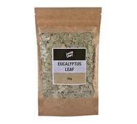 Lowhill Valley Eucalyptus Leaf Tea - Cut and Dried Eucalyptus Globulus Leaves - For Respiratory Wellness & Immune Function - Invigorating Loose Herbal Tea - 100% Natural - 50g