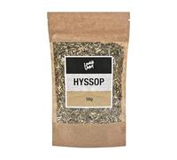 Lowhill Valley Hyssop - Cut Herb 100% Pure Hyssopus Officinalis for Herbal Tea, Non-GMO, Natural, Hand-Packed - Embrace the Power of Nature - 50g