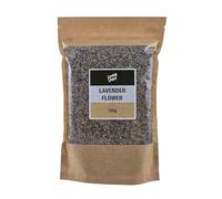 Lowhill Valley Lavender Flower herbal tea - Whole Dried Lavender Buds - Lavandula angustifolia for Relaxation and Sleep - Handpicked - No Additives or Preservatives - Organically Grown - 150g