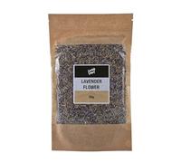 Lowhill Valley Lavender Flower herbal tea - Whole Dried Lavender Buds - Lavandula angustifolia for Relaxation and Sleep - Handpicked - No Additives or Preservatives - Organically Grown - 50g
