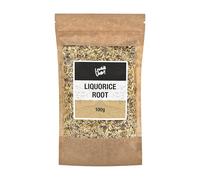 Lowhill Valley Liquorice Root - Cut Root 100% Pure Glycyrrhiza Glabra for Herbal Tea, Non-GMO, Natural, Hand-Packed - Embrace the Power of Nature - 100g