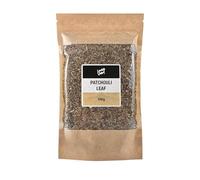 Lowhill Valley Patchouli Leaf - Cut and Dried Pogostemon Cablin Dried Herb - For Relaxation & Digestive Well-being Support - Loose Leaf Herbal Tea - 100% Natural - 100g