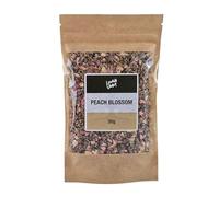 Lowhill Valley Peach Blossom - Prunus Persica Whole Dried Buds - Herbal Infusion - Edible Flowers - No Additives or Preservatives - 100% Naturally Grown - 30g