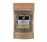 Lowhill Valley Ribwort Plantain Leaf - Cut and Dried Plantago lanceolata Leaves - For Respiratory Function and Digestive Well-being- Loose Herbal Tea - 100% Natural - 50g
