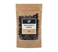 Lowhill Valley Saw Palmetto Berries - 100% Pure Serenoa Repens whole berries for Herbal Tea, Non-GMO, Sustainably Sourced, Hand-Packed - Embrace the Power of Nature - 100g