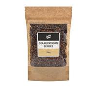 Lowhill Valley Sea Buckthorn Berries - Whole Berries 100% Pure Hippophae Rhamnoides for Herbal Tea, Non-GMO, Natural, Hand-Packed - Embrace the Power of Nature - 200g
