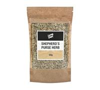 Lowhill Valley Shepherd's Purse Herb - Cut Herb 100% Pure Capsella Bursa-pastoris for Herbal Tea, Non-GMO, Natural, Hand-Packed - Embrace the Power of Nature - 50g