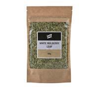 Lowhill Valley White Mulberry Leaf - Cut and Dried Morus Alba Leaves - Loose-Leaf Herbal Tea - For Blood Sugar & Metabolic Balance - 100% Pure And Natural - 50g