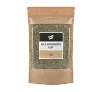 Lowhill Valley Wild Strawberry Leaf 100% Pure Fragaria Vesca cut leaves for Herbal Tea, Non-GMO, Sustainably Sourced, Hand-Packed - Embrace the Power of Nature - 50g