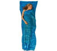 LOWLAND OUTDOOR Sleeping Bag Silk Blue 220 x 85 cm