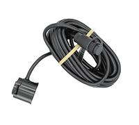 Lowrance 000-14886-001 9-Pin Shoot-Thru Hull M/H Chirp Transducer - No Temp, Black