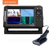 Lowrance Eagle 7 Fishfinder/ Chartplotter with 50/200 HDI Transducer│W/w Basemap