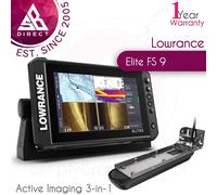 Lowrance Elite Fs 9 Active Imaging 3 In 1 Hook Reveal Black