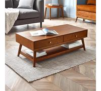 Lowry Coffee Table - 120cm - Cherry Wood - Retro Style