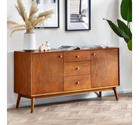 Lowry Sideboard - 150cm - Medium - 2 Door - Cherry Wood - Retro Style